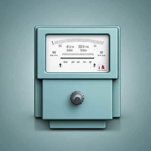 Modern digital commercial electric meter
