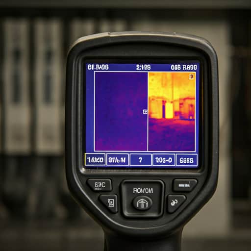 Thermal imaging of electrical components