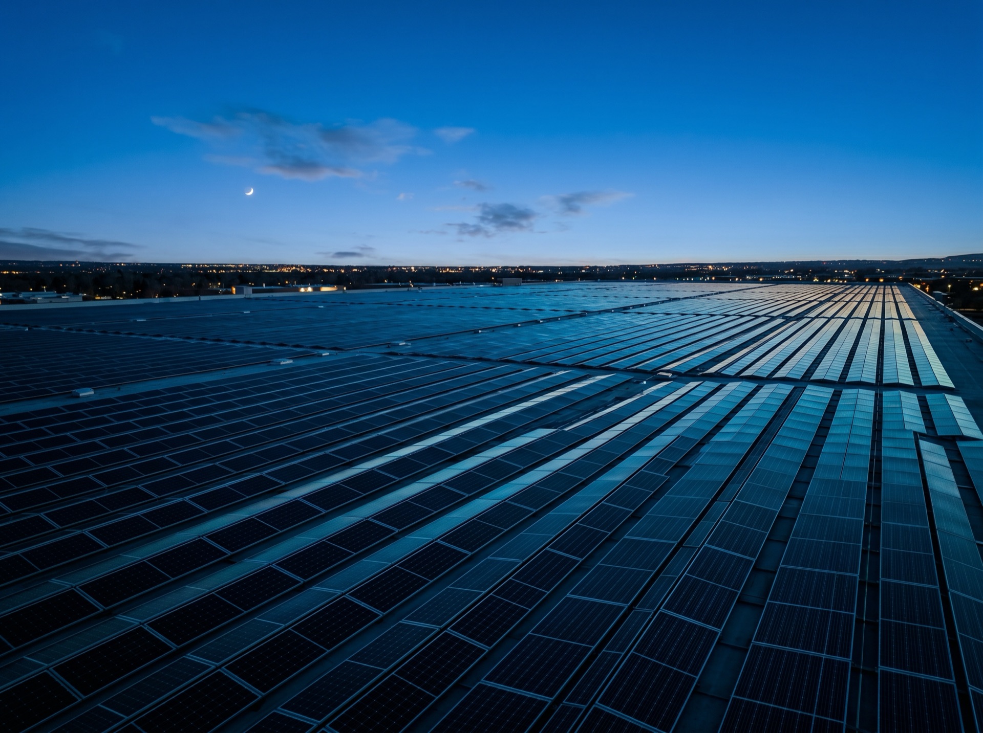 Commercial solar array