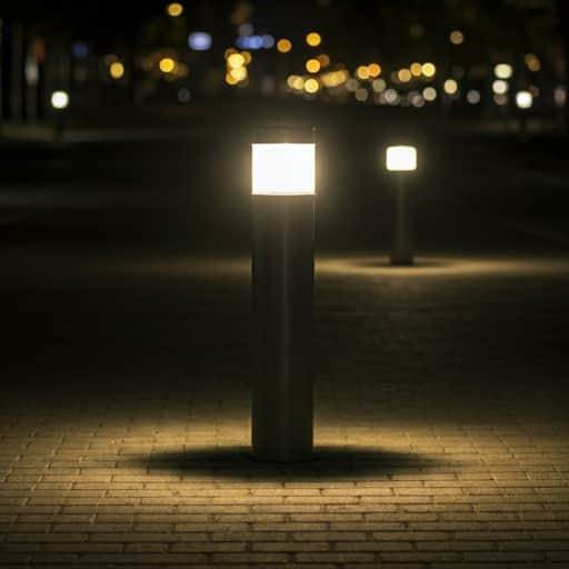 Security motion sensor lighting